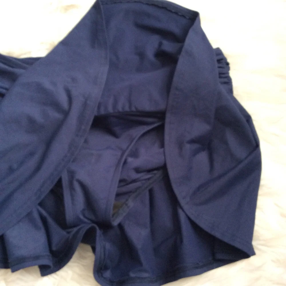 Lands’ End Tummy Control Mini Swim Skirt